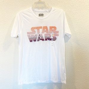 NWOT - Star Wars White T-shirt